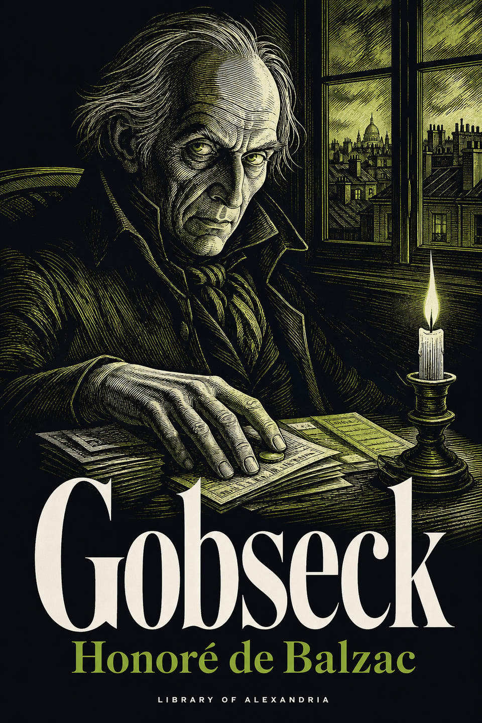 Gobseck by Honoré de Balzac, the cover