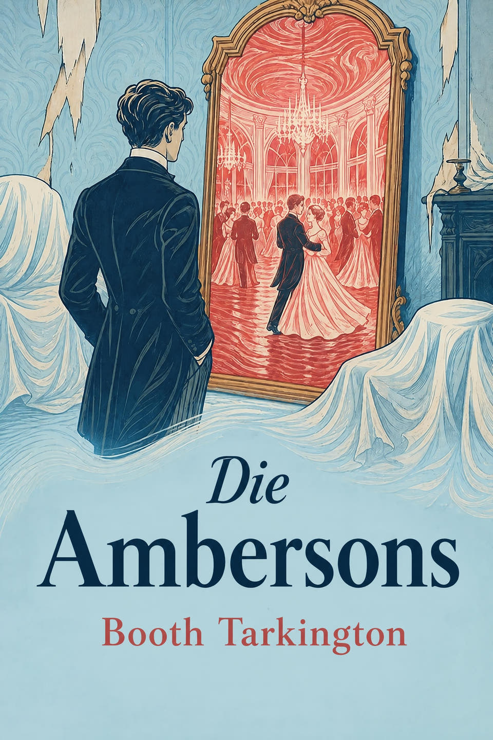 Die Ambersons by Booth Tarkington, the cover