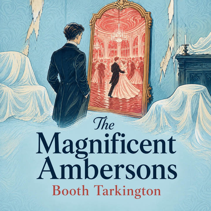 The Magnificent Ambersons, the audiobook cover