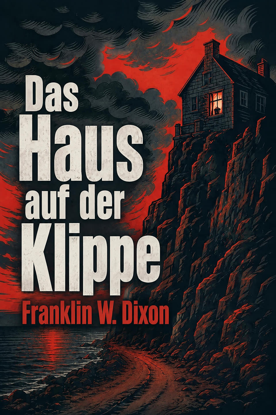Das Haus auf der Klippe by Franklin W. Dixon, the cover