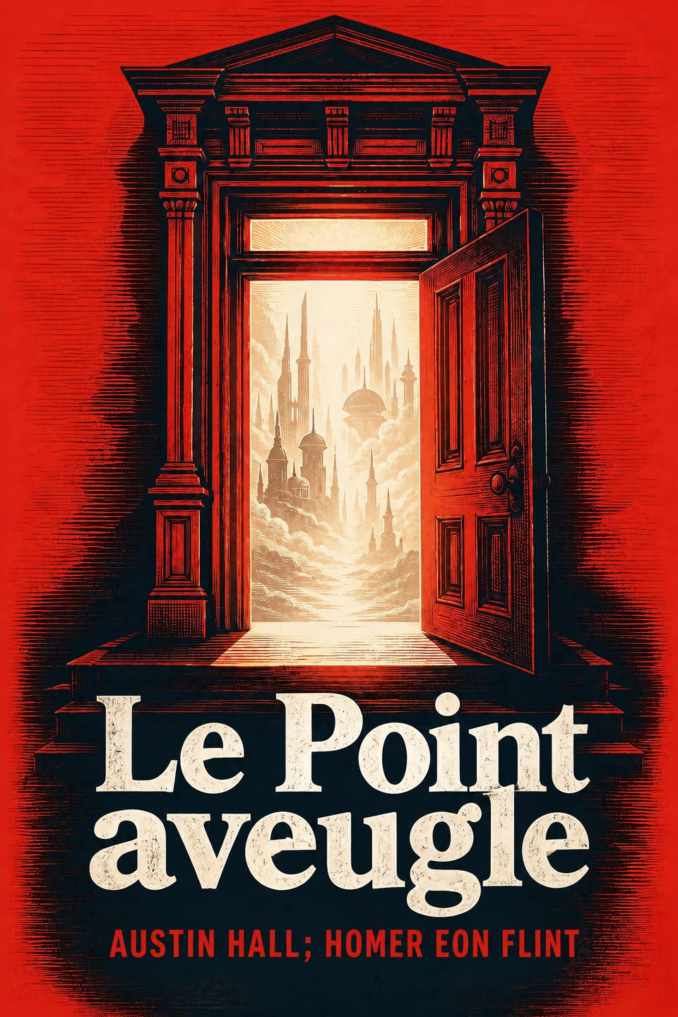 Le Point aveugle by Austin Hall ; Homer Eon Flint, the cover