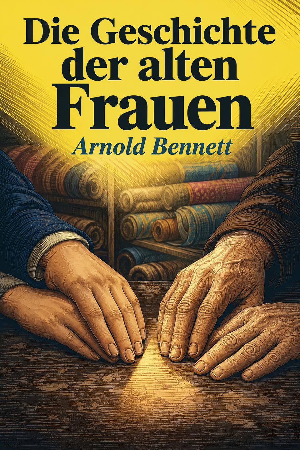 Die Geschichte der alten Frauen by Arnold Bennett, the cover