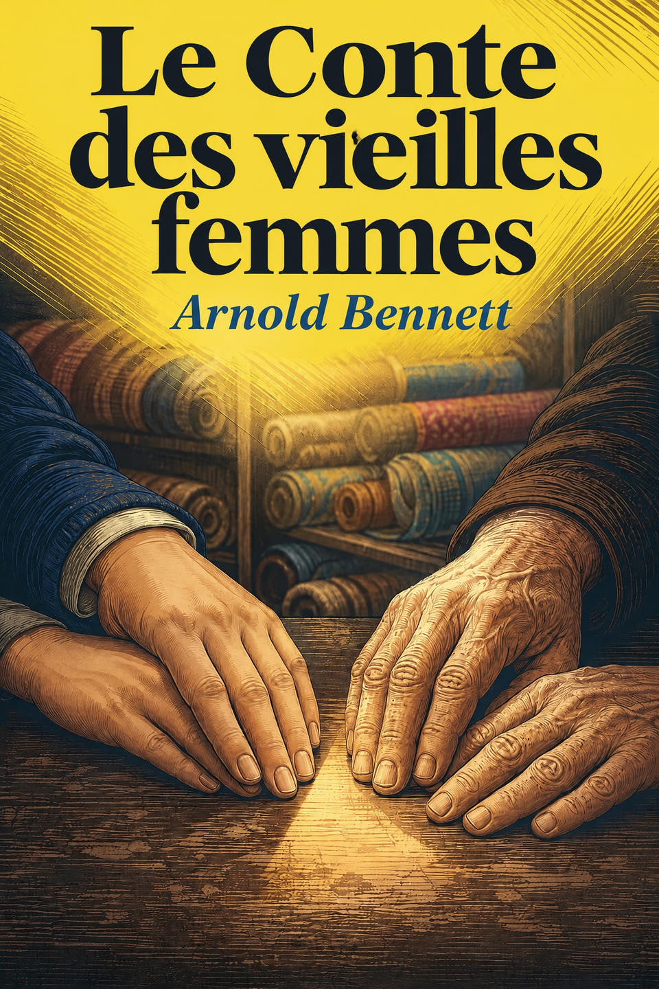 Le Conte des vieilles femmes by Arnold Bennett, the cover