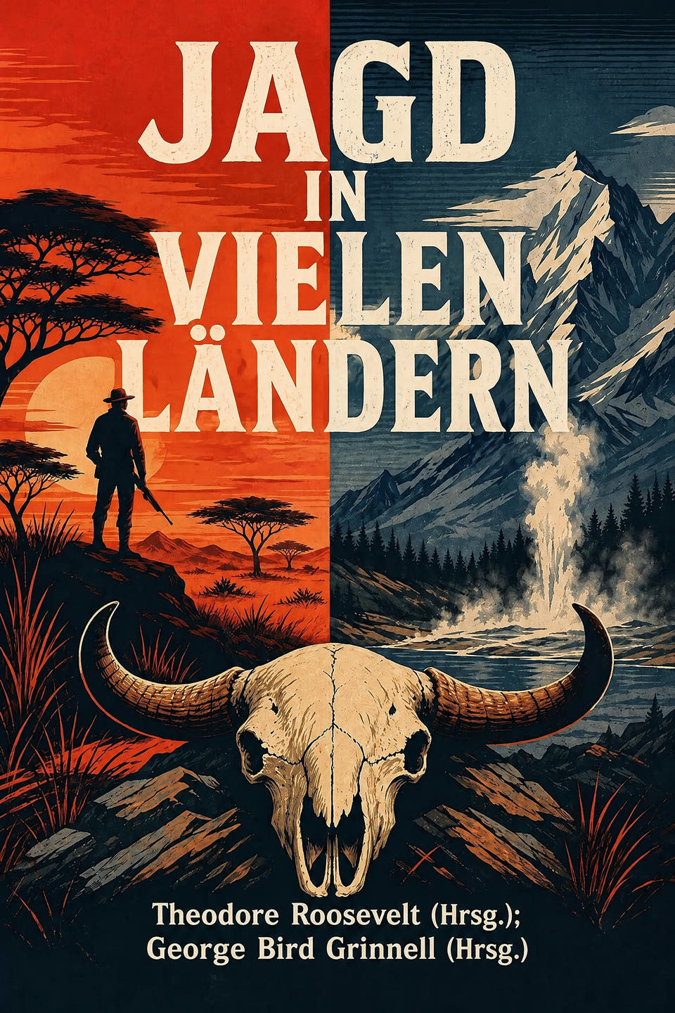 Jagd in vielen Ländern by Theodore Roosevelt (Hrsg.); George Bird Grinnell (Hrsg.), the cover