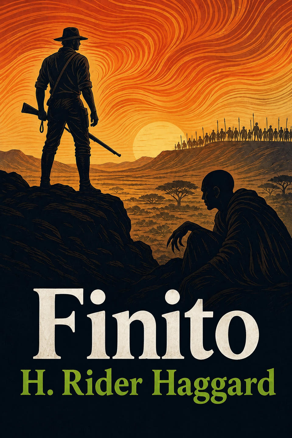 Finito by H. Rider Haggard, the cover