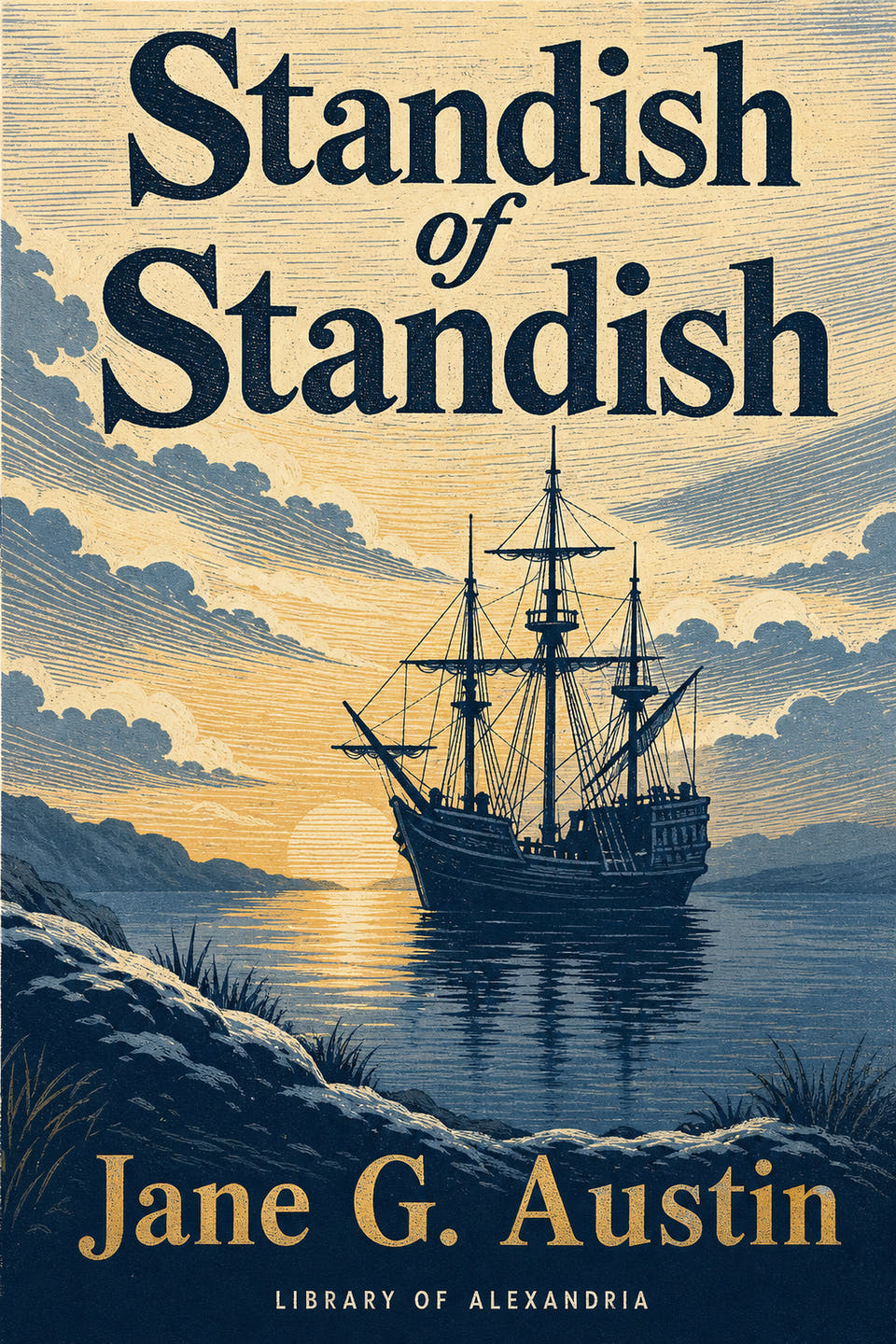 Standish of Standish by Jane G. Austin, the cover