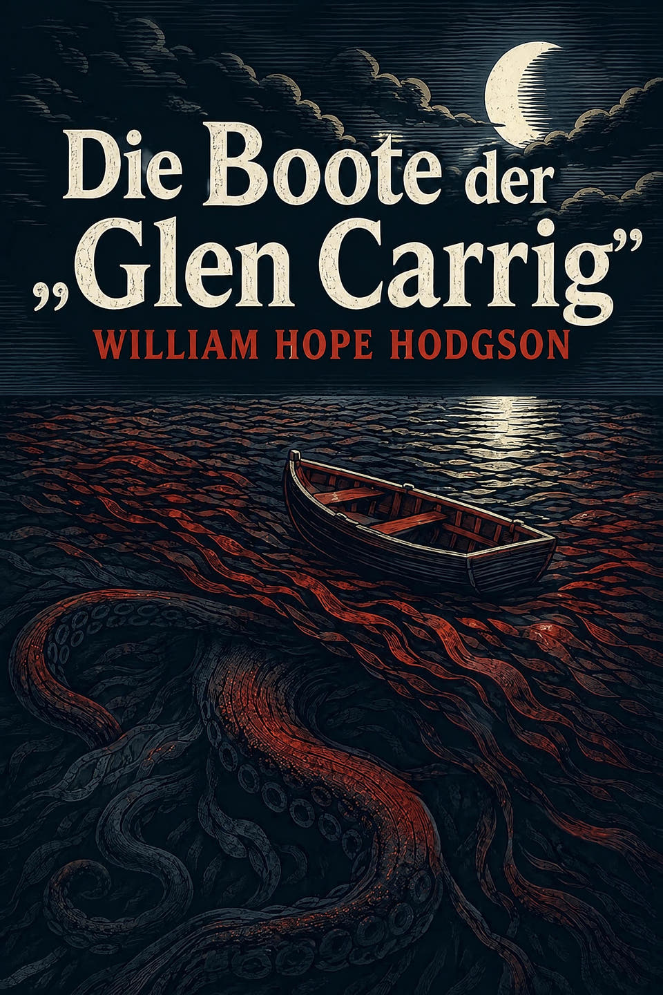 Die Boote der „Glen Carrig“ by William Hope Hodgson, the cover