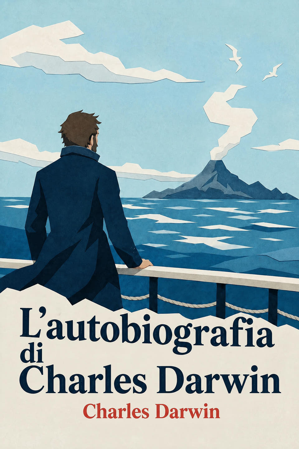 L’autobiografia di Charles Darwin by Charles Darwin, the cover