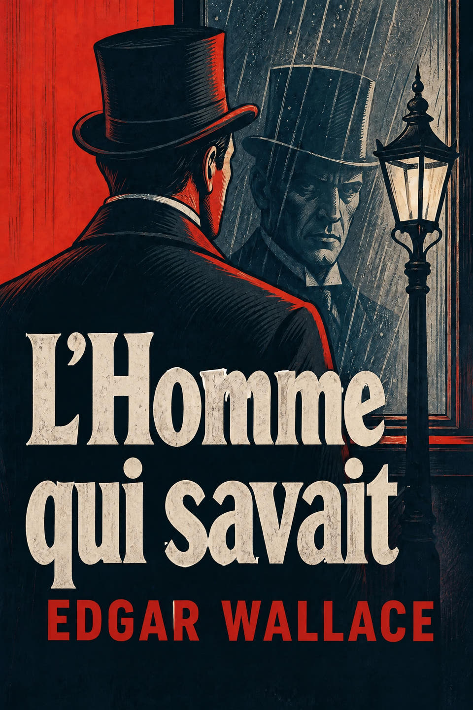 L’Homme qui savait by Edgar Wallace, the cover