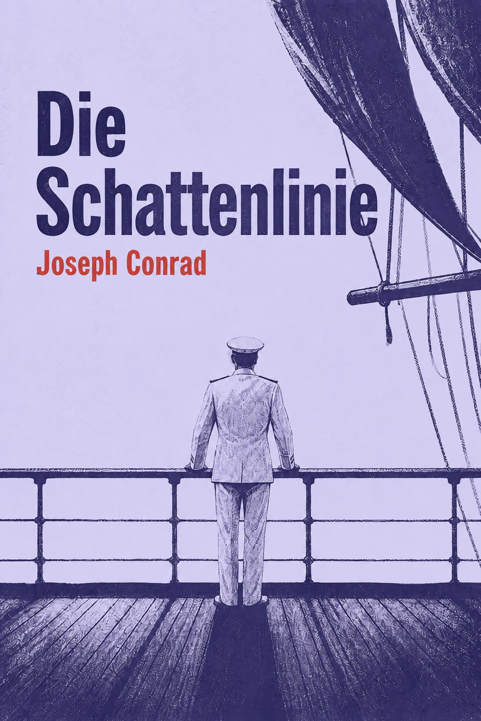 Die Schattenlinie by Joseph Conrad, the cover
