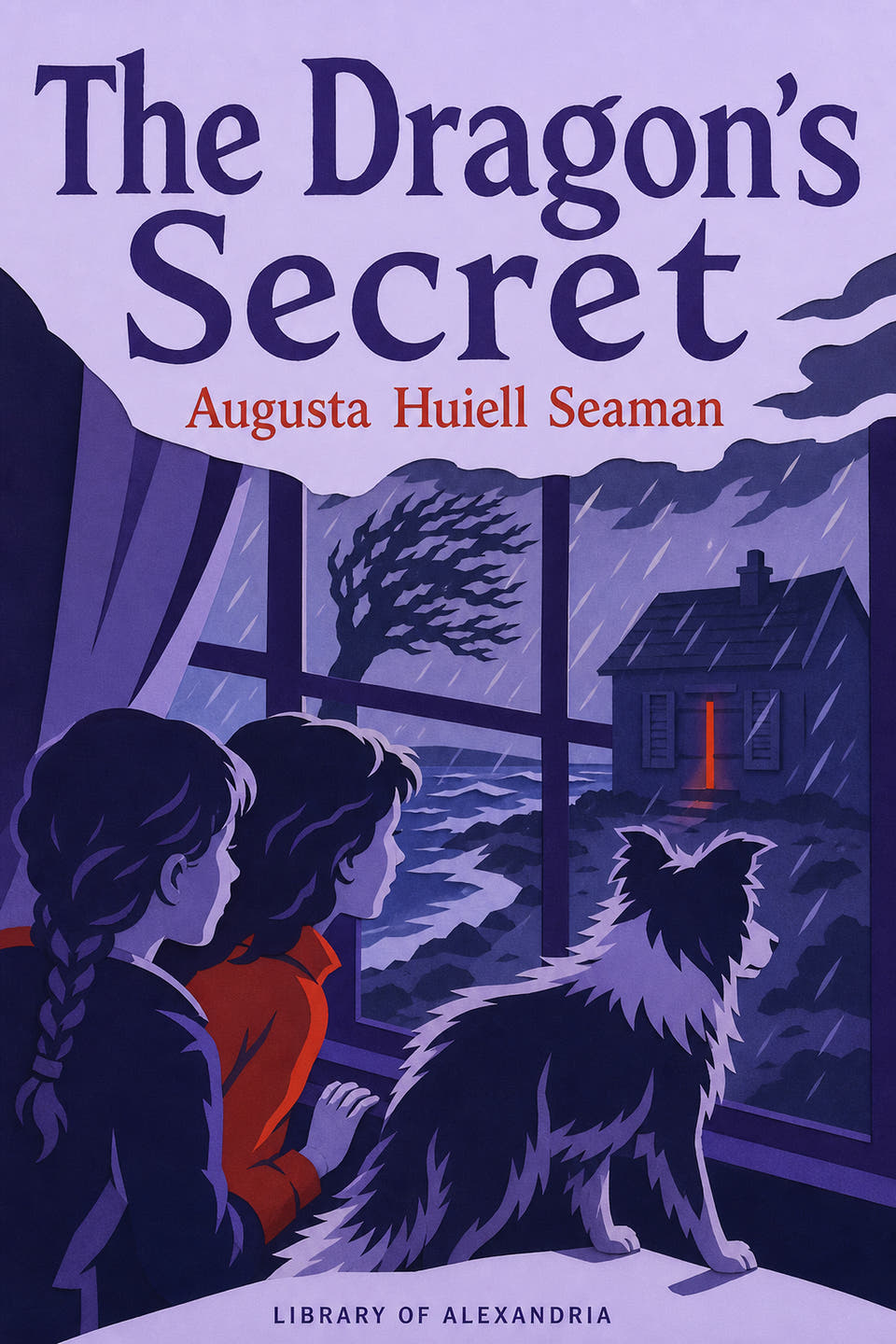 The Dragon's Secret by Augusta Huiell Seaman, the cover