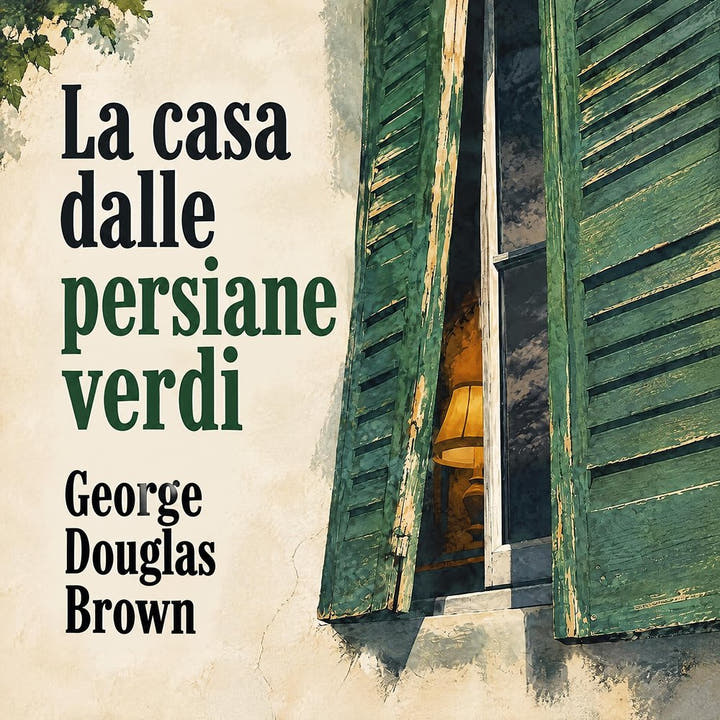 La casa dalle persiane verdi, the audiobook cover