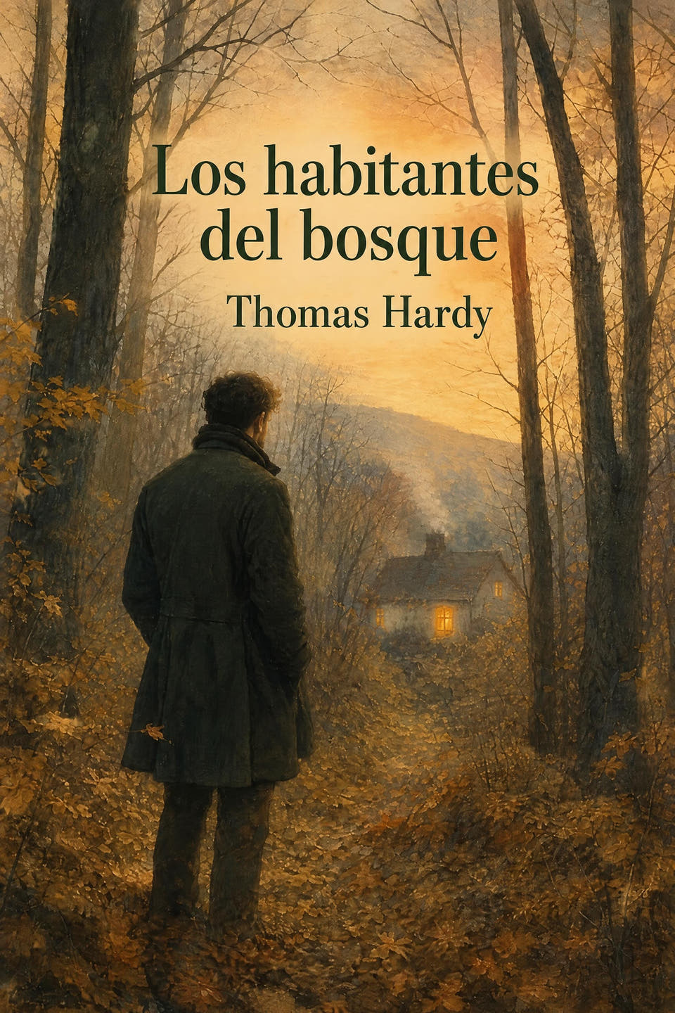 Los habitantes del bosque by Thomas Hardy, the cover