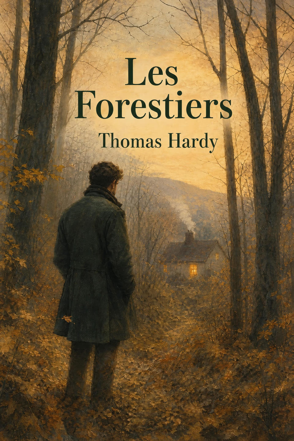 Les Forestiers by Thomas Hardy, the cover