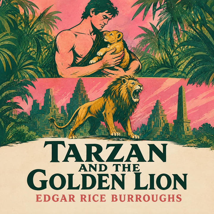 Tarzan und der Goldene Löwe, the audiobook cover