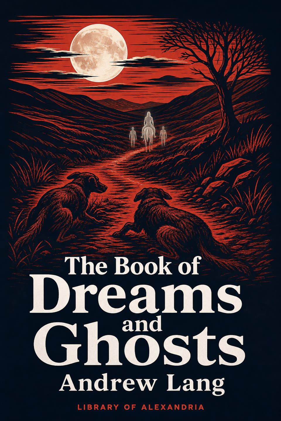 The Book of Dreams and Ghosts by Andrew Lang, the cover