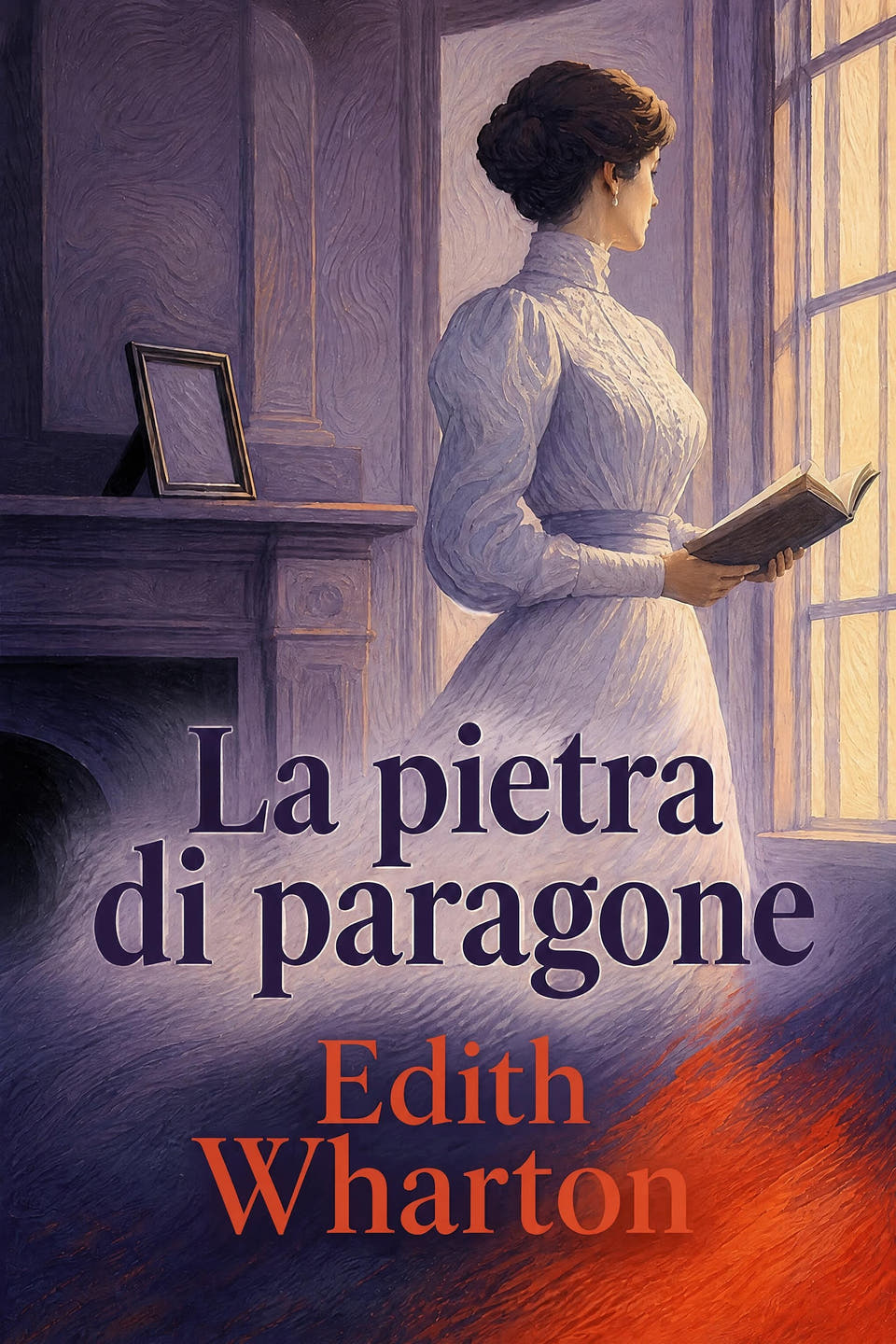 La pietra di paragone by Edith Wharton, the cover