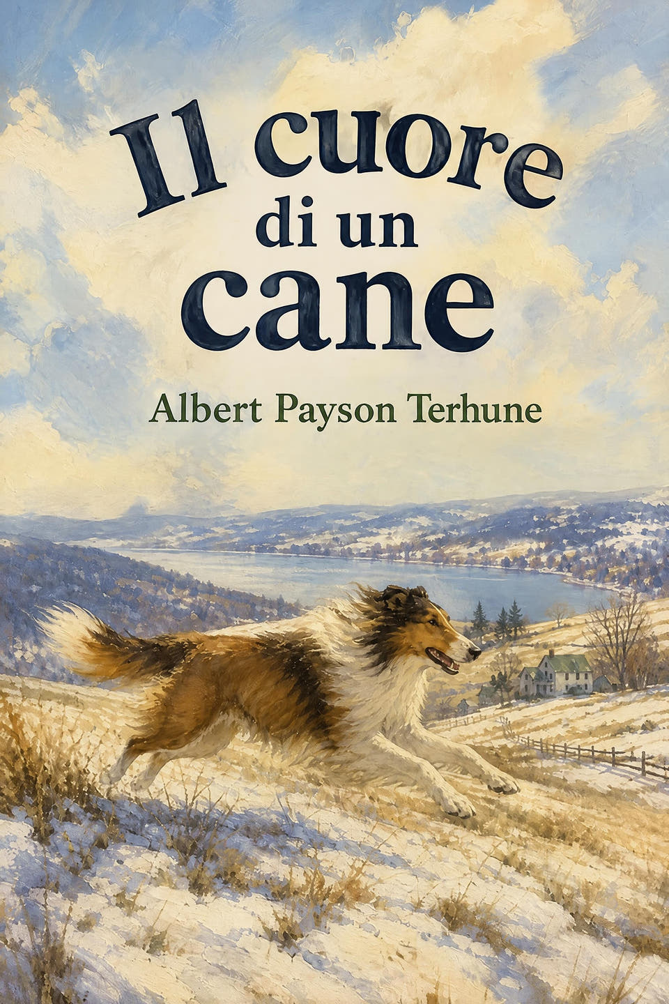 Il cuore di un cane by Albert Payson Terhune, the cover