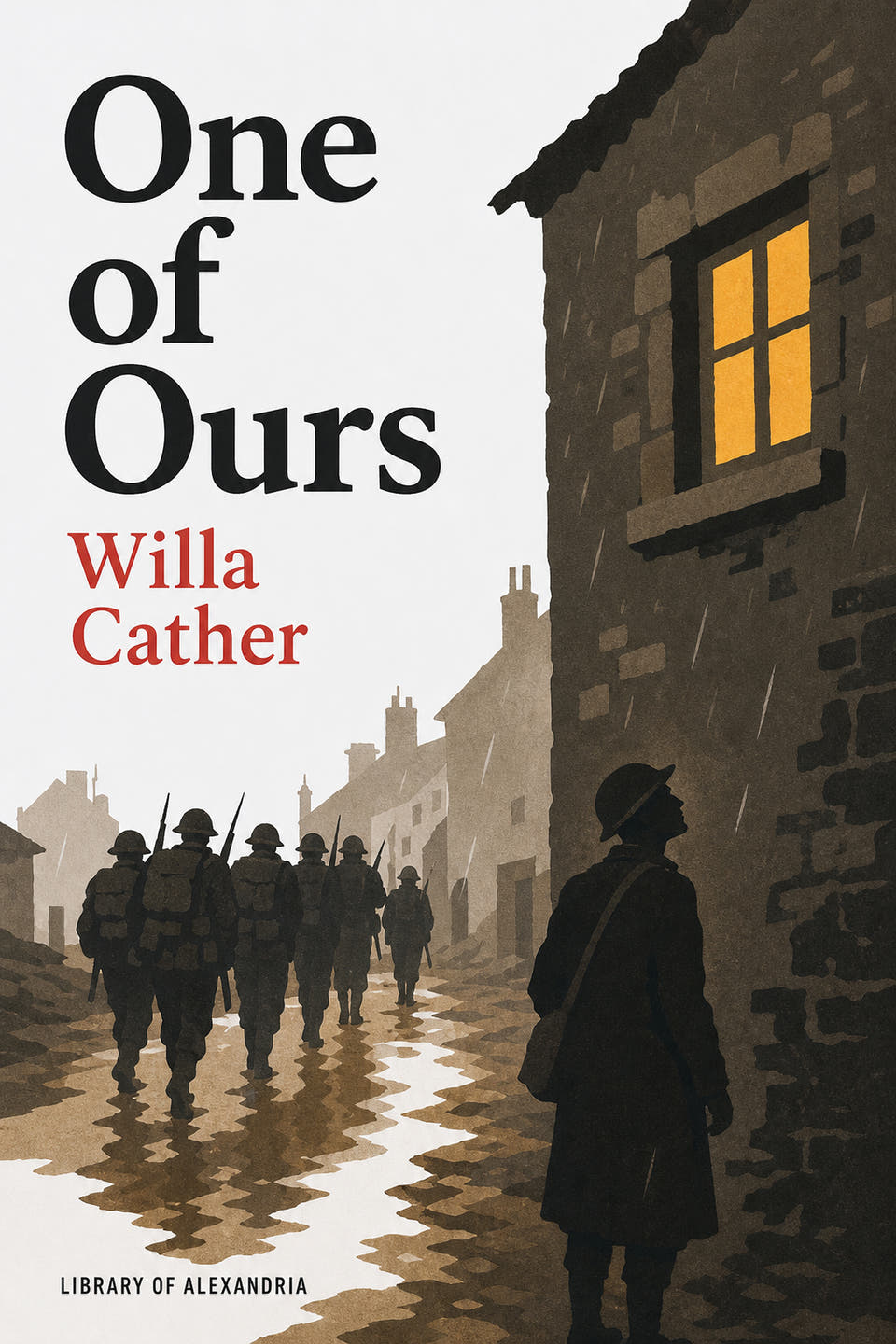 One of Ours by Willa Cather, the cover