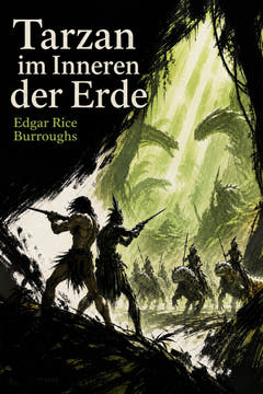 Tarzan im Inneren der Erde, the cover of this edition