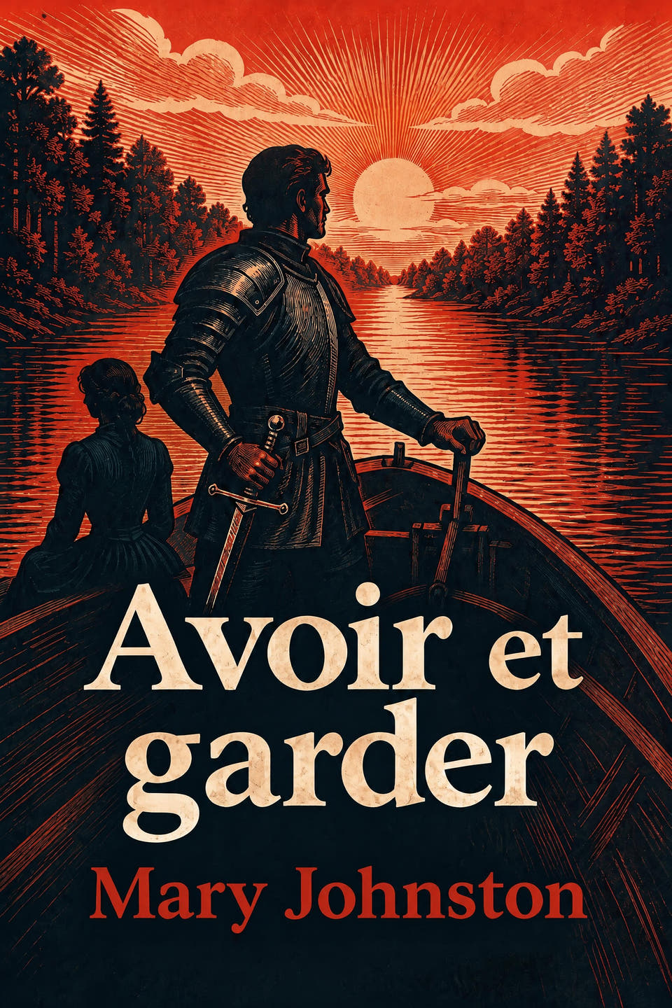 Avoir et garder by Mary Johnston, the cover