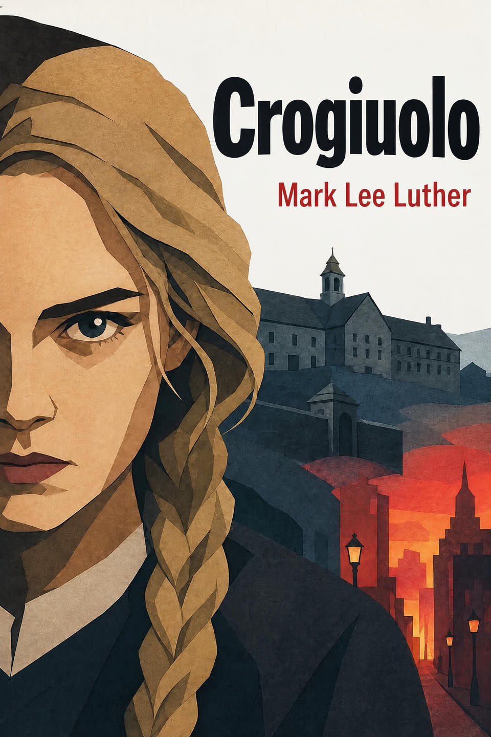 Crogiuolo by Mark Lee Luther, the cover