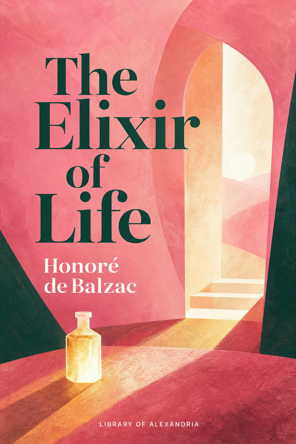 The Elixir of Life by Honoré de Balzac, the cover