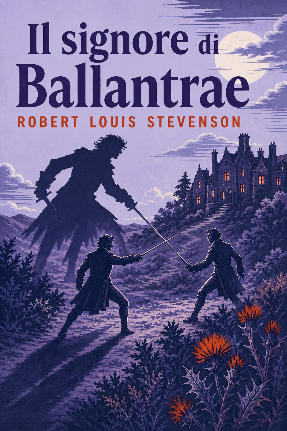 Il signore di Ballantrae by Robert Louis Stevenson, the cover