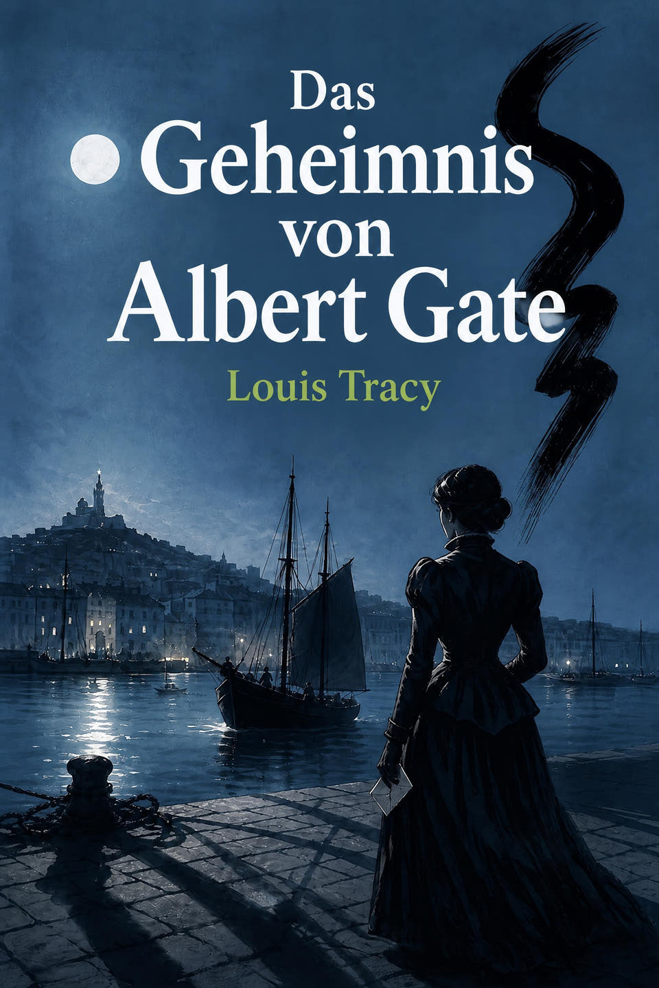 Das Geheimnis von Albert Gate by Louis Tracy, the cover