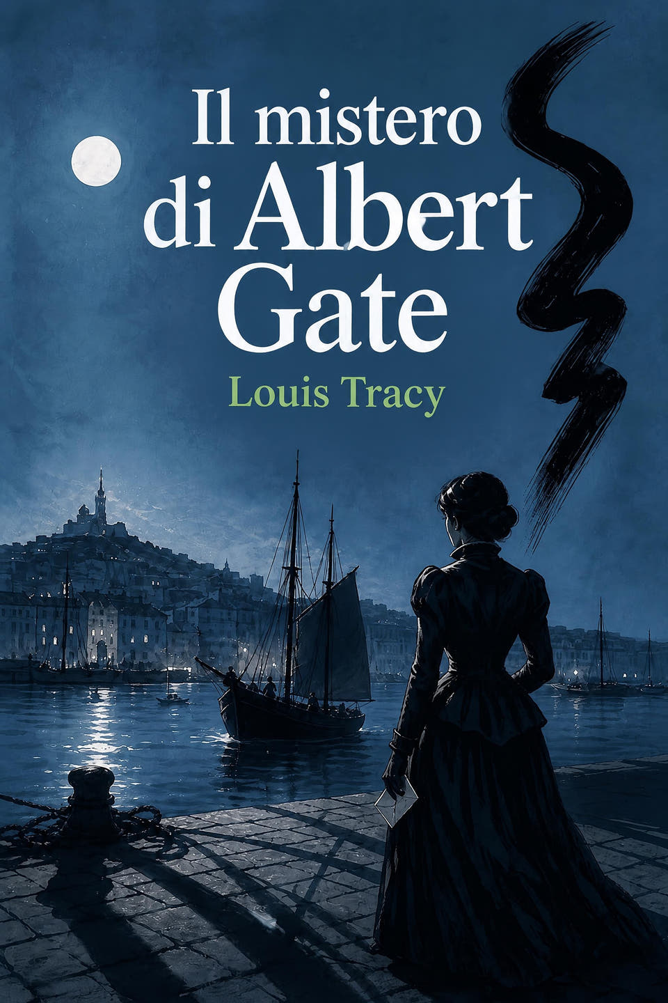 Il mistero di Albert Gate by Louis Tracy, the cover