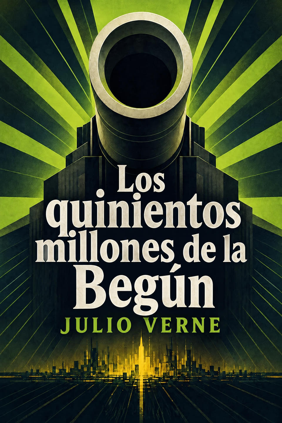 Los quinientos millones de la Begún by Julio Verne, the cover