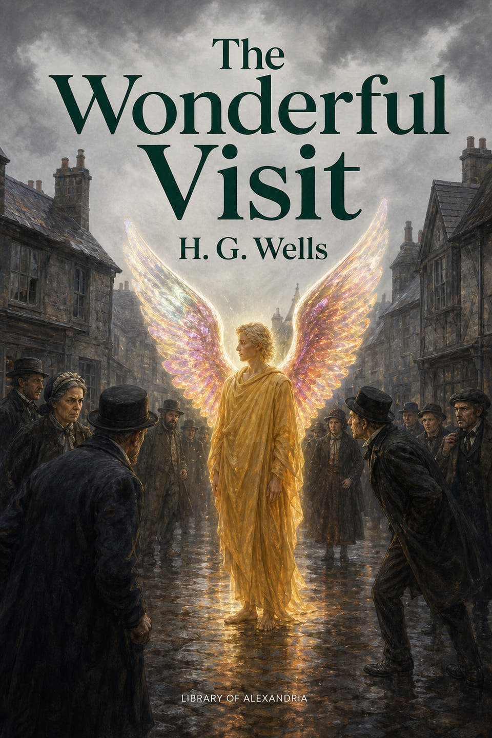 The Wonderful Visit by H. G. Wells, the cover
