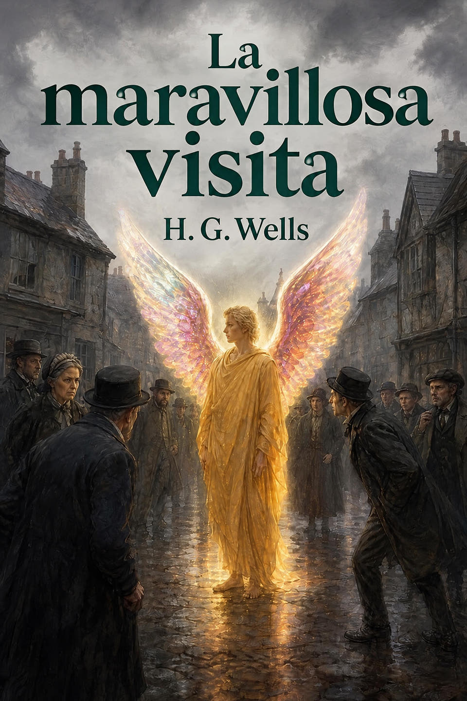 La maravillosa visita by H. G. Wells, the cover