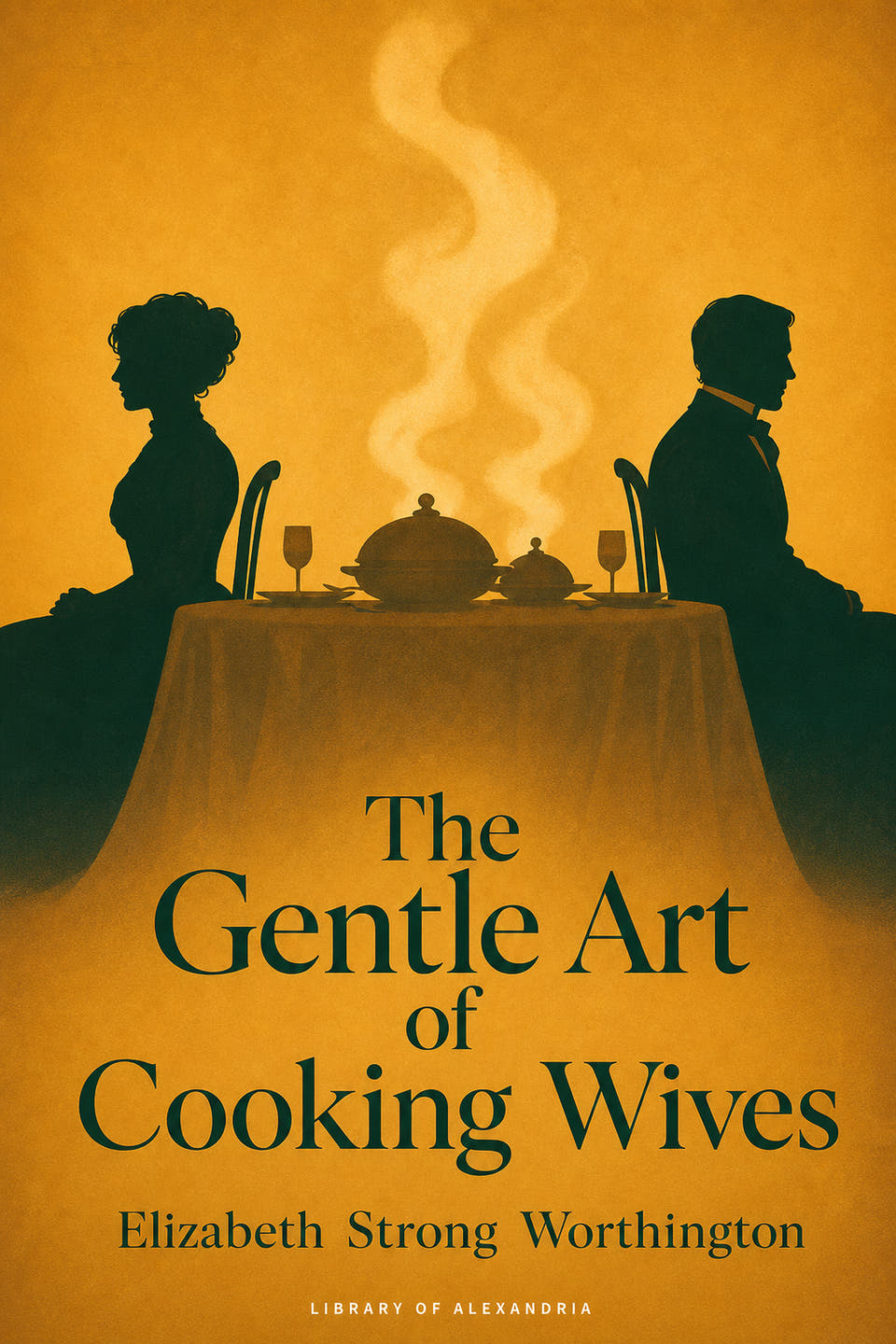 The Gentle Art of Cooking Wives by Elizabeth Strong Worthington, the cover