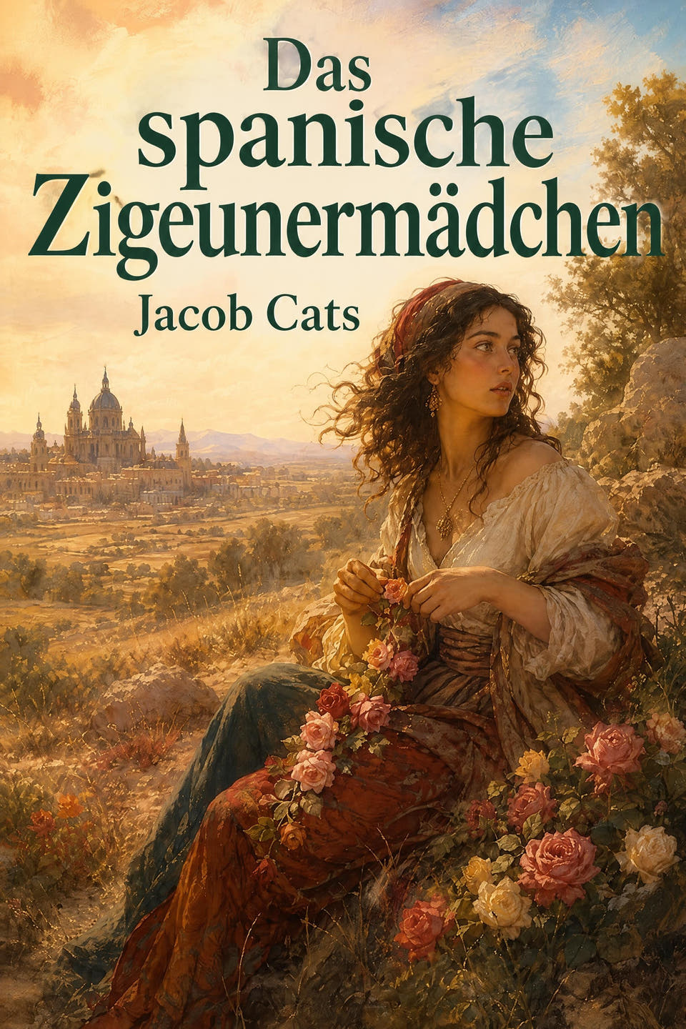 Das spanische Zigeunermädchen by Jacob Cats, the cover