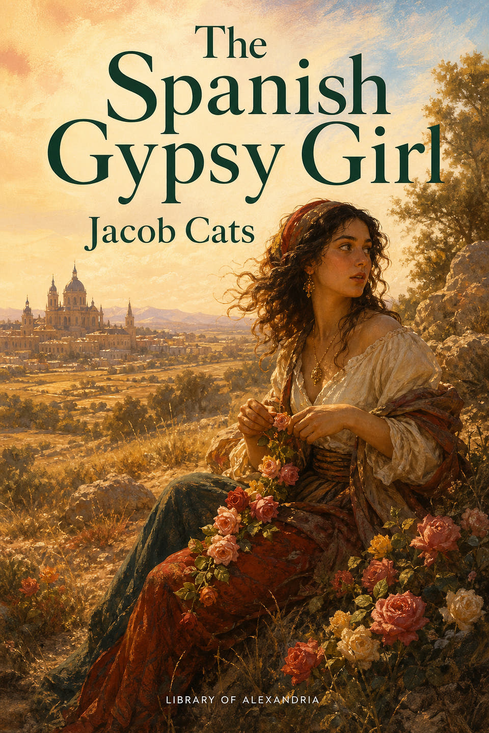 The Spanish Gypsy Girl by Jacob Cats, the cover