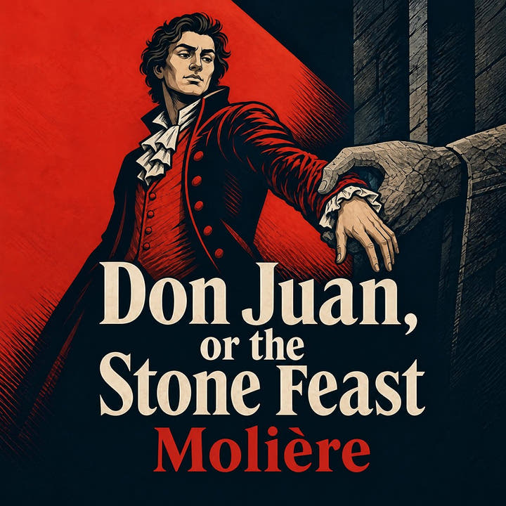 Don Juan, or the Stone Feast, the audiobook cover