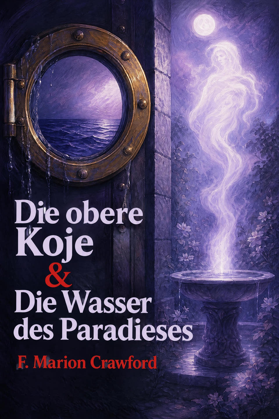 Die obere Koje & Die Wasser des Paradieses by F. Marion Crawford, the cover