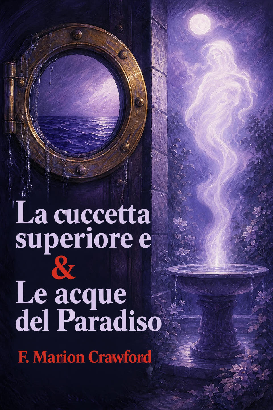 La cuccetta superiore e Le acque del Paradiso by F. Marion Crawford, the cover