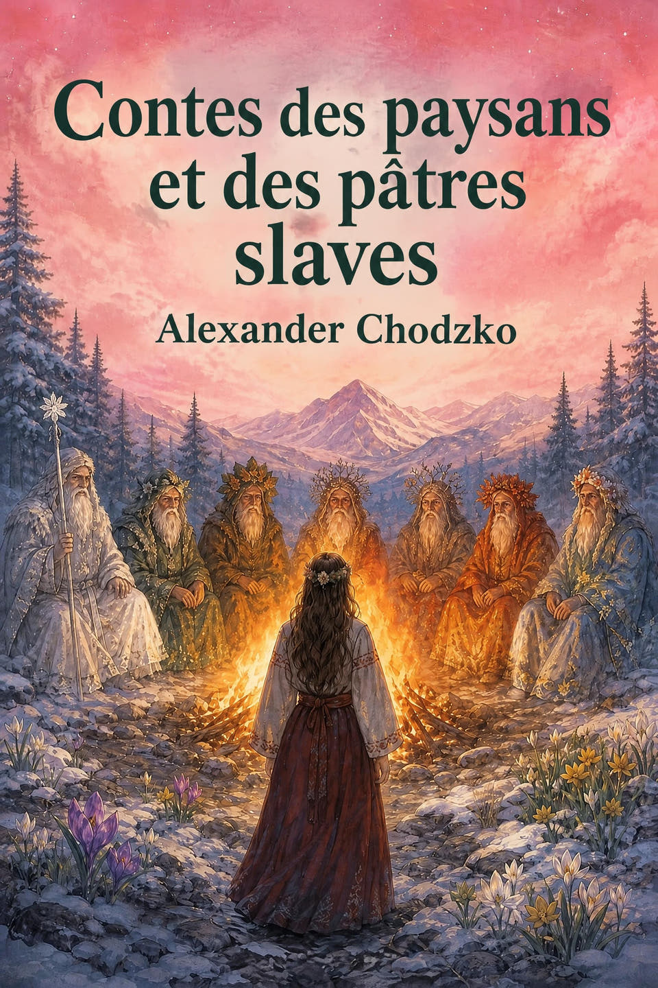 Contes des paysans et des pâtres slaves by Alexander Chodzko, the cover
