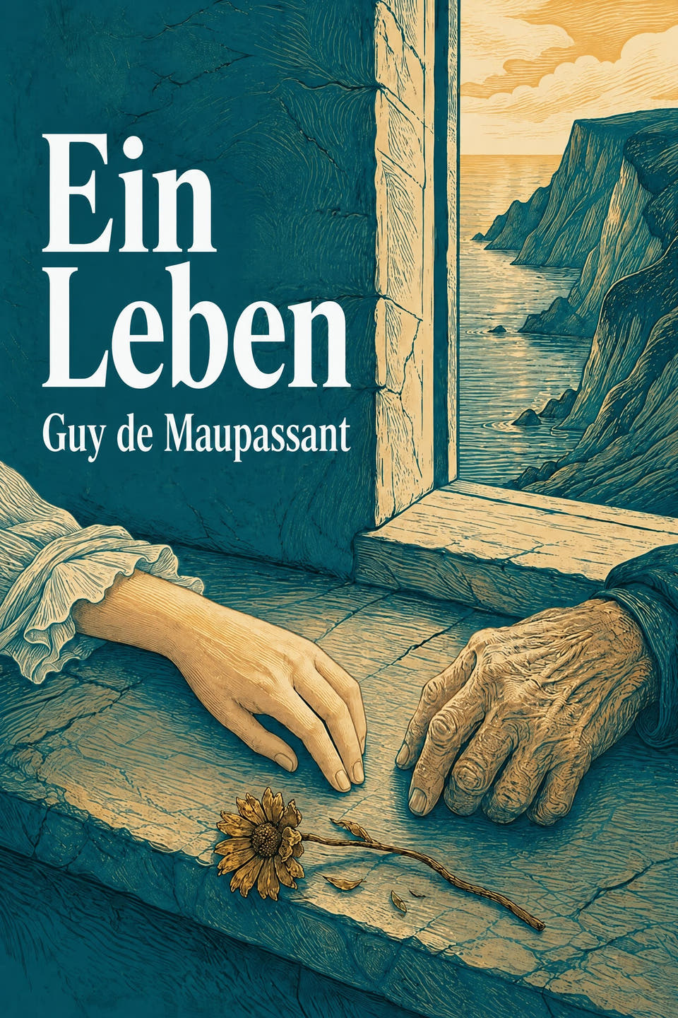 Ein Leben by Guy de Maupassant, the cover