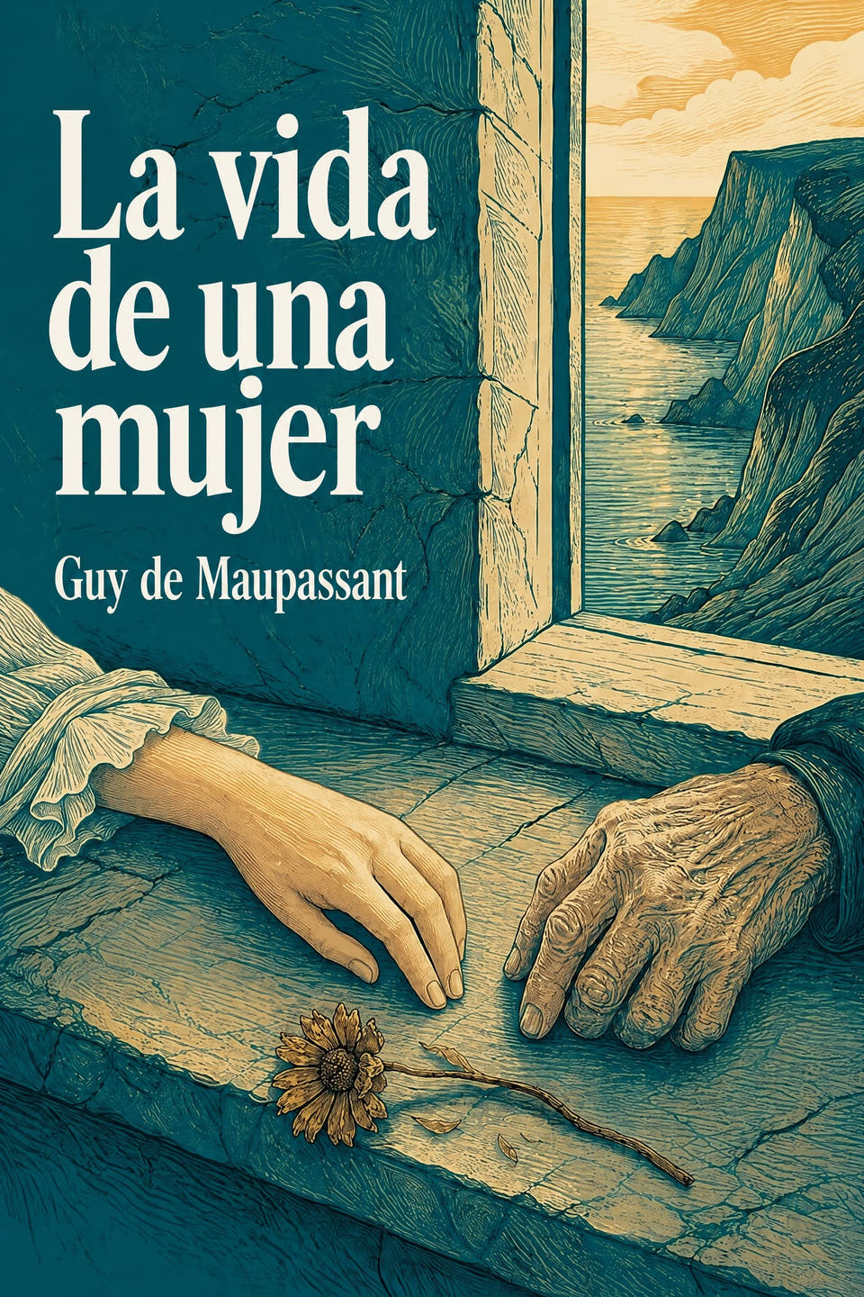 La vida de una mujer by Guy de Maupassant, the cover
