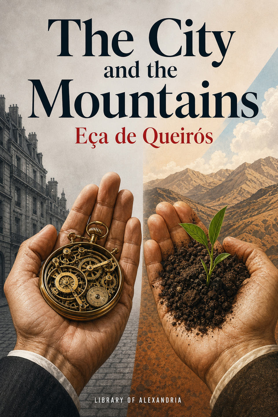 The City and the Mountains by Eça de Queirós, the cover