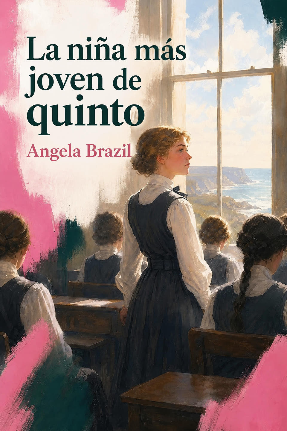 La niña más joven de quinto by Angela Brazil, the cover