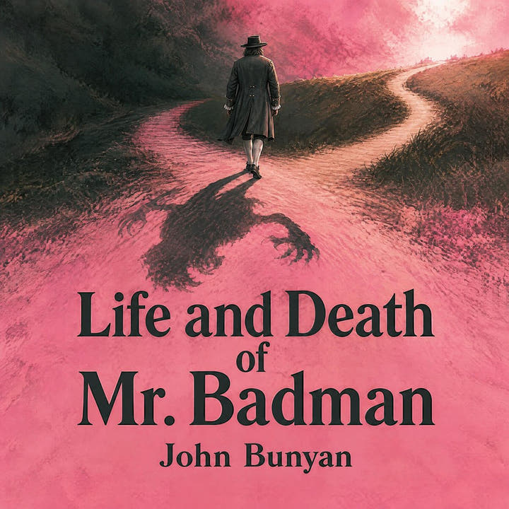 La Vie et la Mort de M. Badman, the audiobook cover