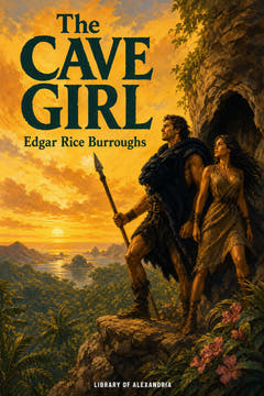 The Cave Girl, the cover of this edition