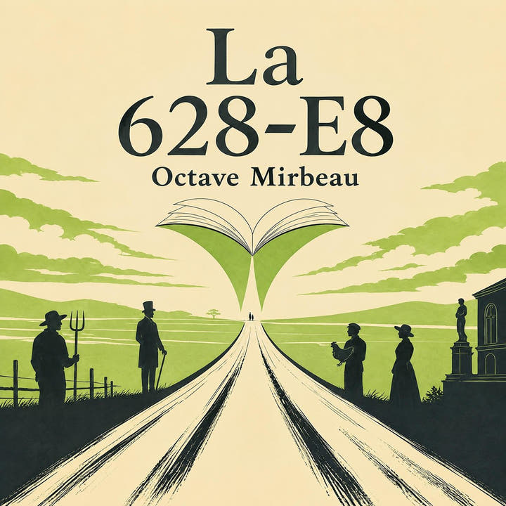 La 628-E8, the audiobook cover