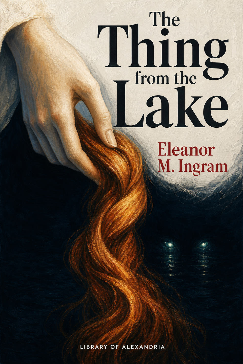 La cosa del lago by Eleanor M. Ingram, the cover