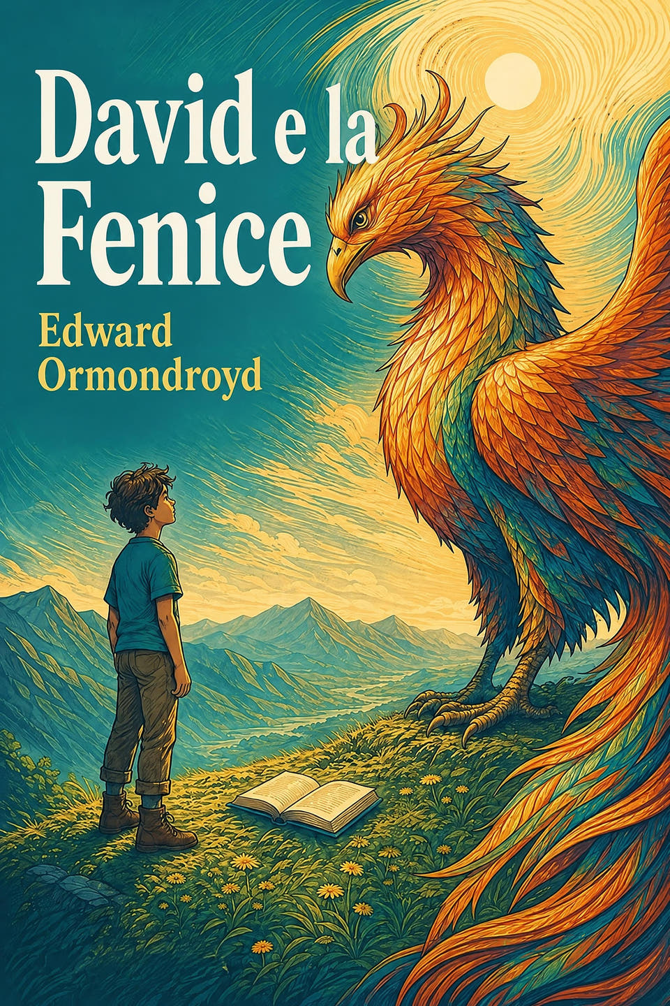 David e la Fenice by Edward Ormondroyd, the cover