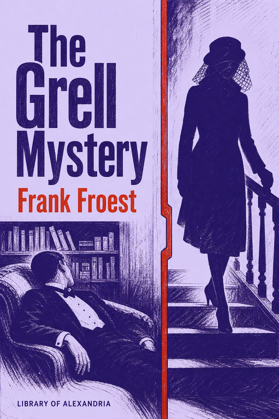 The Grell Mystery by Frank Froest, the cover